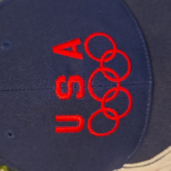 USA Olympics Team Memorabilia Velcro Srapback Hat [ Read Details ] - Picture 3 of 12
